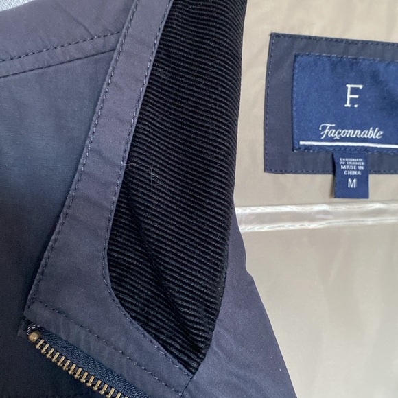 Women’s “Façonnable” lightweight dark blue vest! Outdoor activities! Walking M - Picture 14 of 17